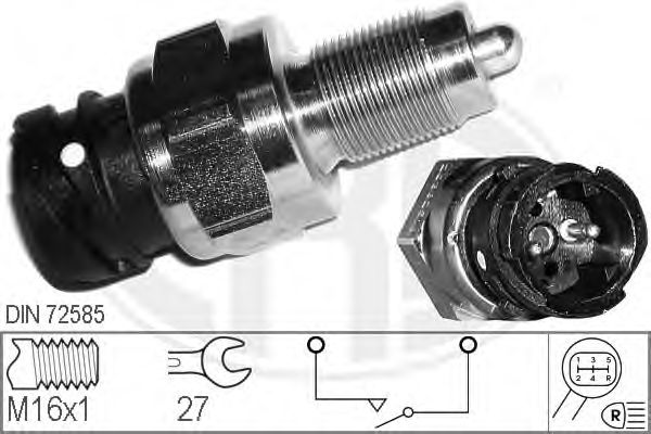 Выключатель, фара заднего хода ERA 311201