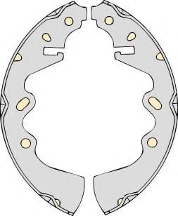 Комплект тормозных колодок MGA M582