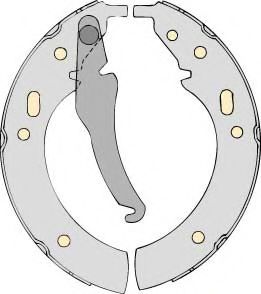 Комплект тормозных колодок MGA M592