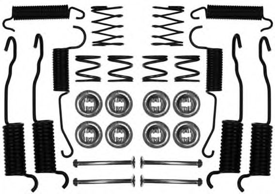 Комплект тормозов, барабанный тормозной механизм RAICAM 7231