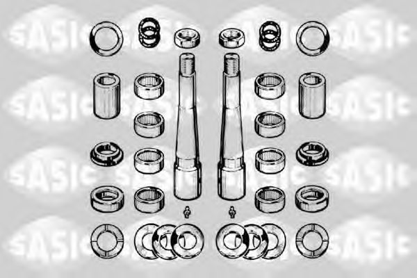 Ремкомплект, шкворень поворотного кулака SASIC T795002