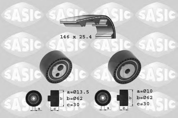 Комплект ремня ГРМ SASIC 1750015