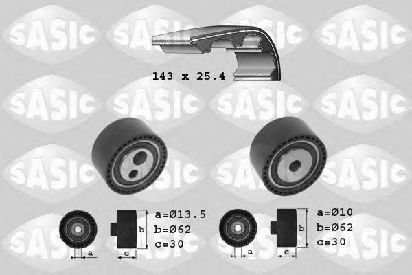 Комплект ремня ГРМ SASIC 1750026