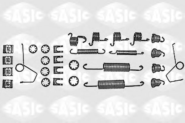 Комплектующие, тормозная колодка SASIC 3084324