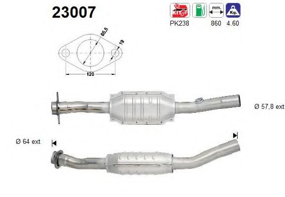 Катализатор AS 23007