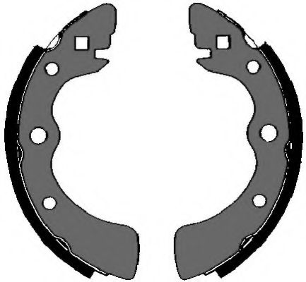 Комплект тормозных колодок VEMA 84511