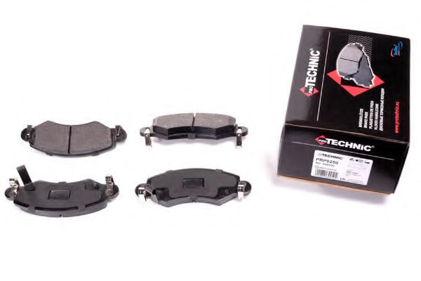 Комплект тормозных колодок, дисковый тормоз PROTECHNIC PRP0250