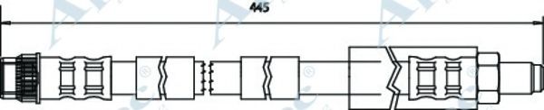 Тормозной шланг APEC braking HOS3007