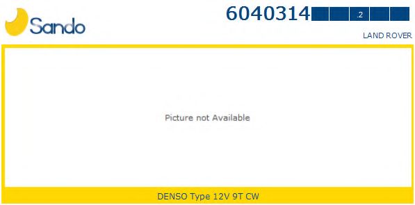 Стартер SANDO 6040314.2