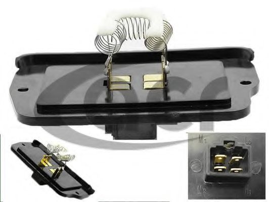 Сопротивление, вентилятор салона ACR 160269