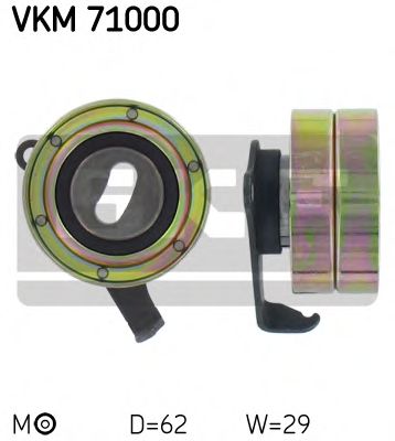 Натяжной ролик, ремень ГРМ SKF VKM 71000