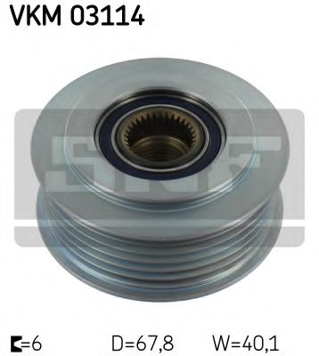 Механизм свободного хода генератора SKF VKM 03114