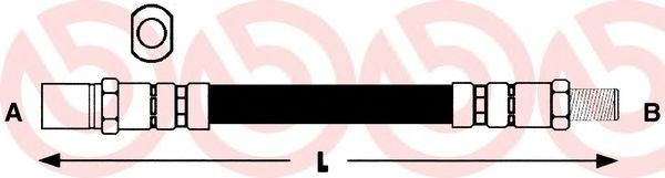 Тормозной шланг BREMBO T 23 157