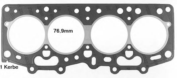 Прокладка, головка цилиндра GLASER H11807-10