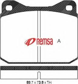 Комплект тормозных колодок, дисковый тормоз METZGER 1170692