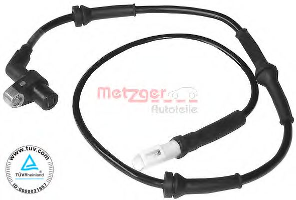 Датчик, частота вращения колеса METZGER 0900021
