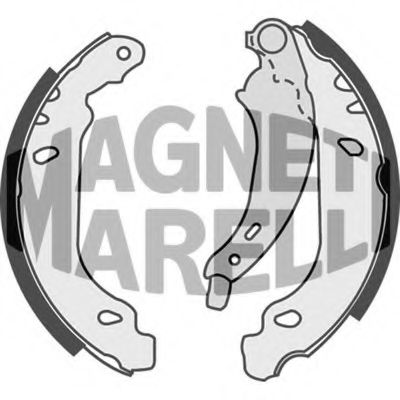 Тормозные колодки MAGNETI MARELLI 360219192189