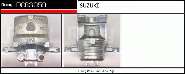 Тормозной суппорт DELCO REMY DC83059