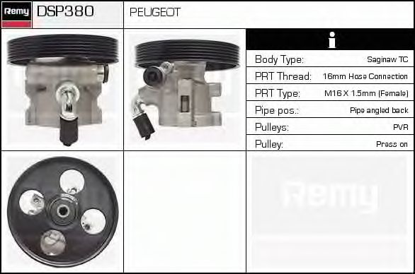Гидравлический насос, рулевое управление ERA SP8380