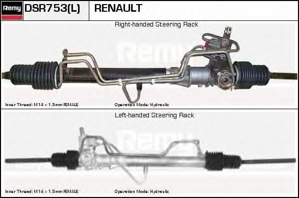 Рулевой механизм DELCO REMY DSR753L