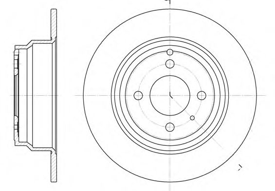Тормозной диск ROADHOUSE 6335.00