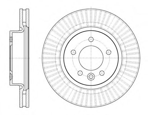 Тормозной диск ROADHOUSE 699410