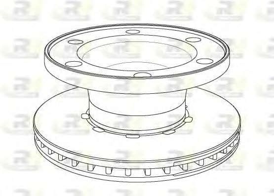 Тормозной диск ROADHOUSE NSX1076.20