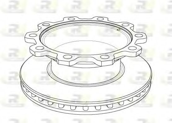 Тормозной диск ROADHOUSE NSX1081.20