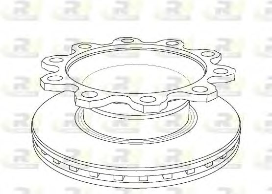 Тормозной диск ROADHOUSE NSX1084.20