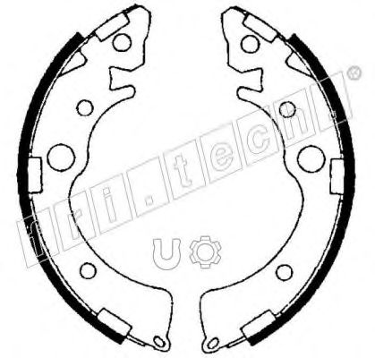 Комплект тормозных колодок fri.tech. 1044.018