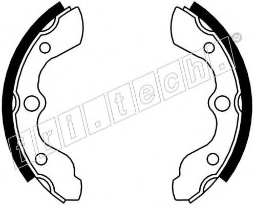 Комплект тормозных колодок RAICAM 2535