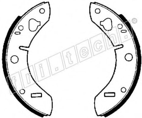 Комплект тормозных колодок fri.tech. 1094.202