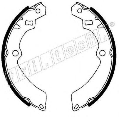 Комплект тормозных колодок fri.tech. 1111.237
