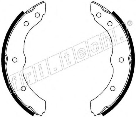 Комплект тормозных колодок CIFAM 153635