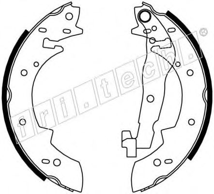 Комплект тормозных колодок RAICAM 7331