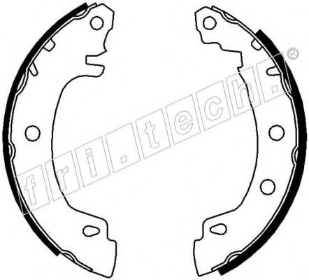Комплект тормозных колодок fri.tech. 17189