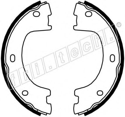 Комплект тормозных колодок, стояночная тормозная система fri.tech. 1052.136