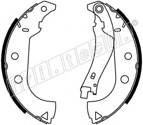 Комплект тормозных колодок fri.tech. 17399