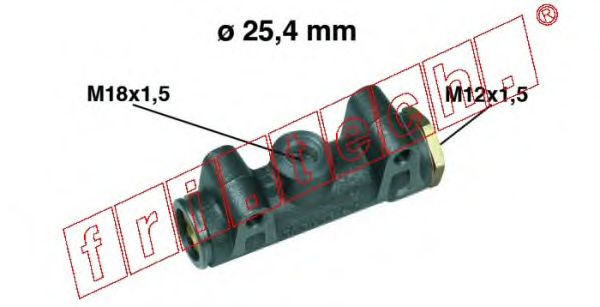 Главный тормозной цилиндр NUOVA TECNODELTA 5109