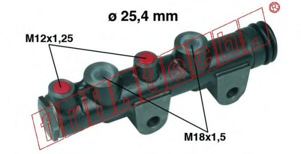 Главный тормозной цилиндр WOLF 3714