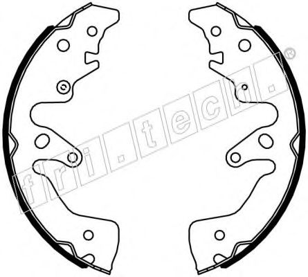 Комплект тормозных колодок fri.tech. 1110.340