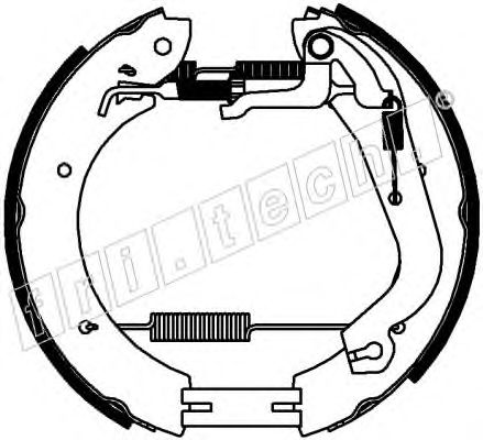 Комплект тормозных колодок CIFAM 151335