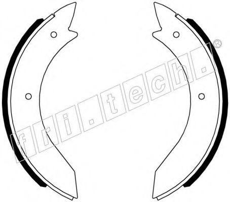 Комплект тормозных колодок CIFAM 153589