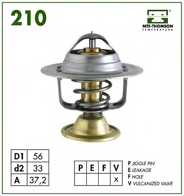 Термостат, охлаждающая жидкость MTE-THOMSON 210.82