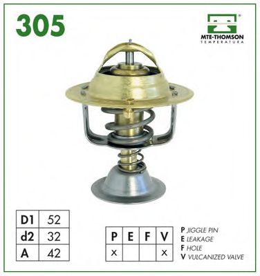 Термостат, охлаждающая жидкость MTE-THOMSON 305.76
