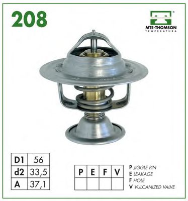 Термостат, охлаждающая жидкость MTE-THOMSON 208.82