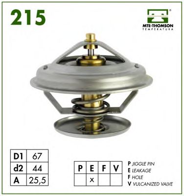 Термостат, охлаждающая жидкость MTE-THOMSON 215.79
