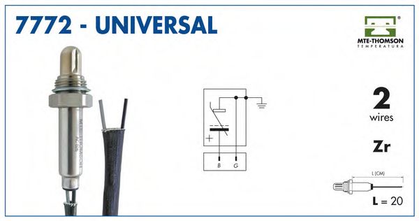 Лямбда-зонд MTE-THOMSON 7772