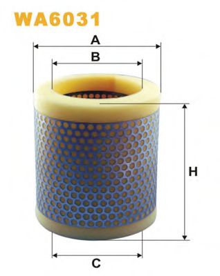 Воздушный фильтр WIX FILTERS WA6031