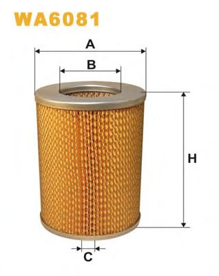 Воздушный фильтр WIX FILTERS WA6081